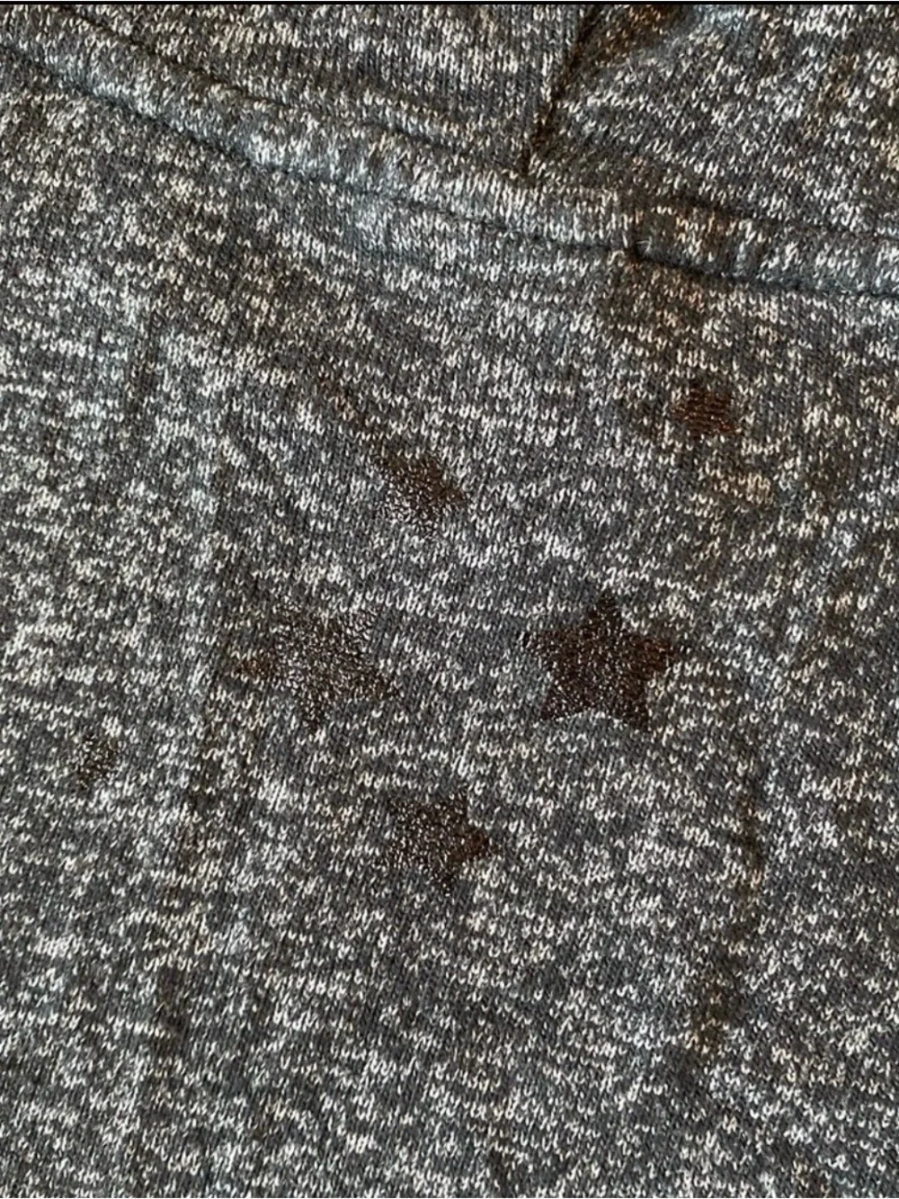 GAP Kids Star Print Hoodie Gray Lightweight Sweatshirt XS